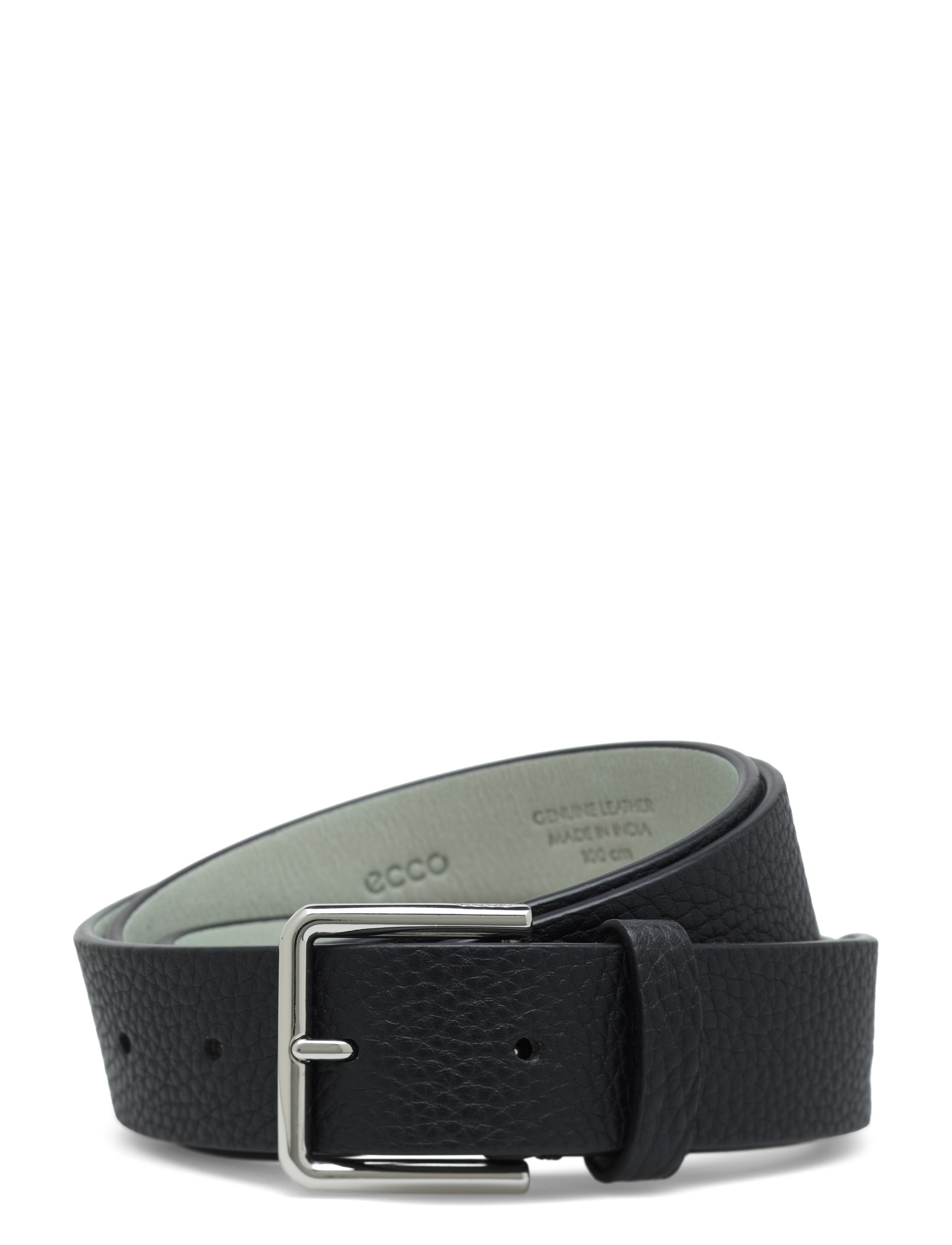 ECCO Formal Square Belt L - BLACK
