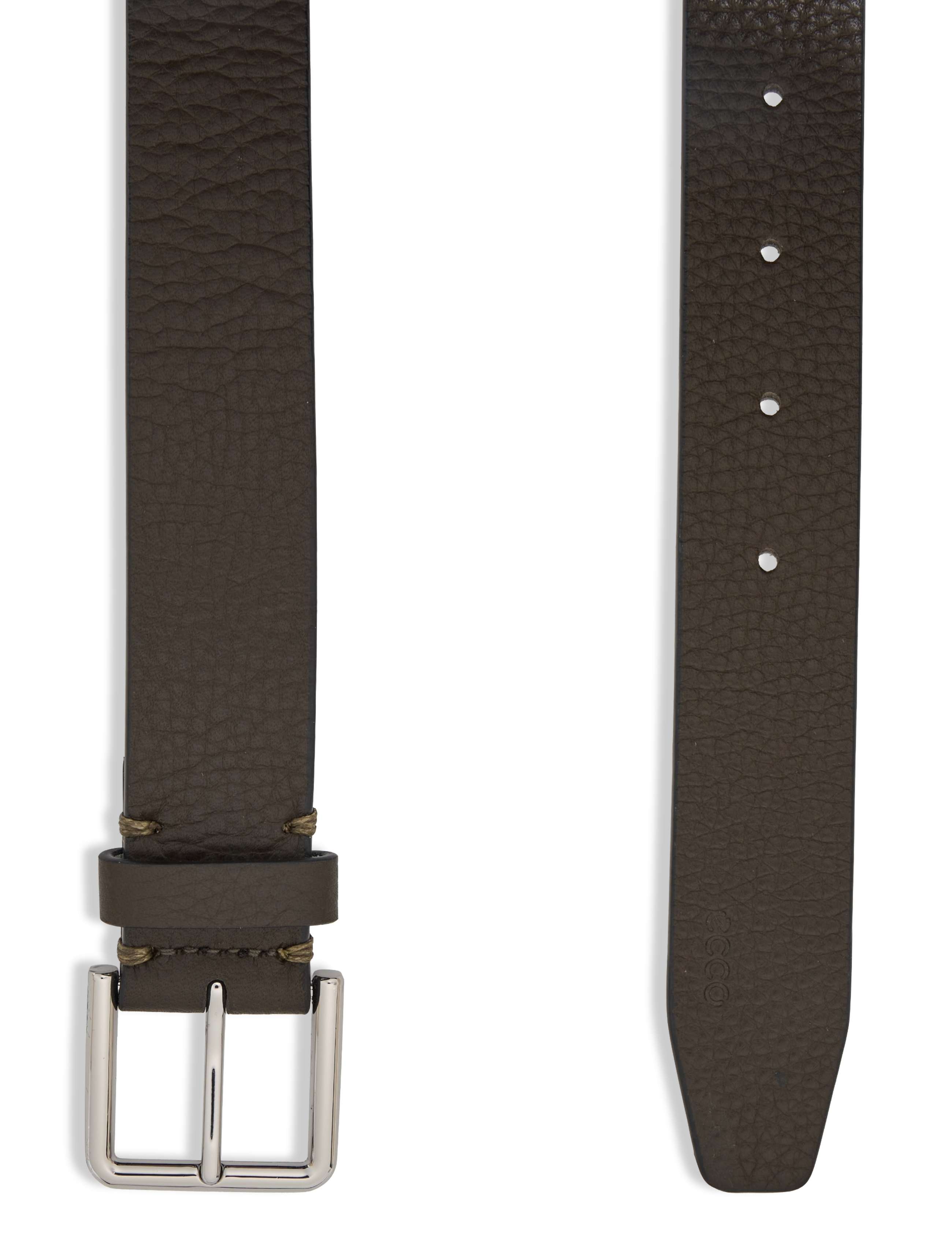 ECCO - ECCO Formal Square Belt L - dark green forest - 1