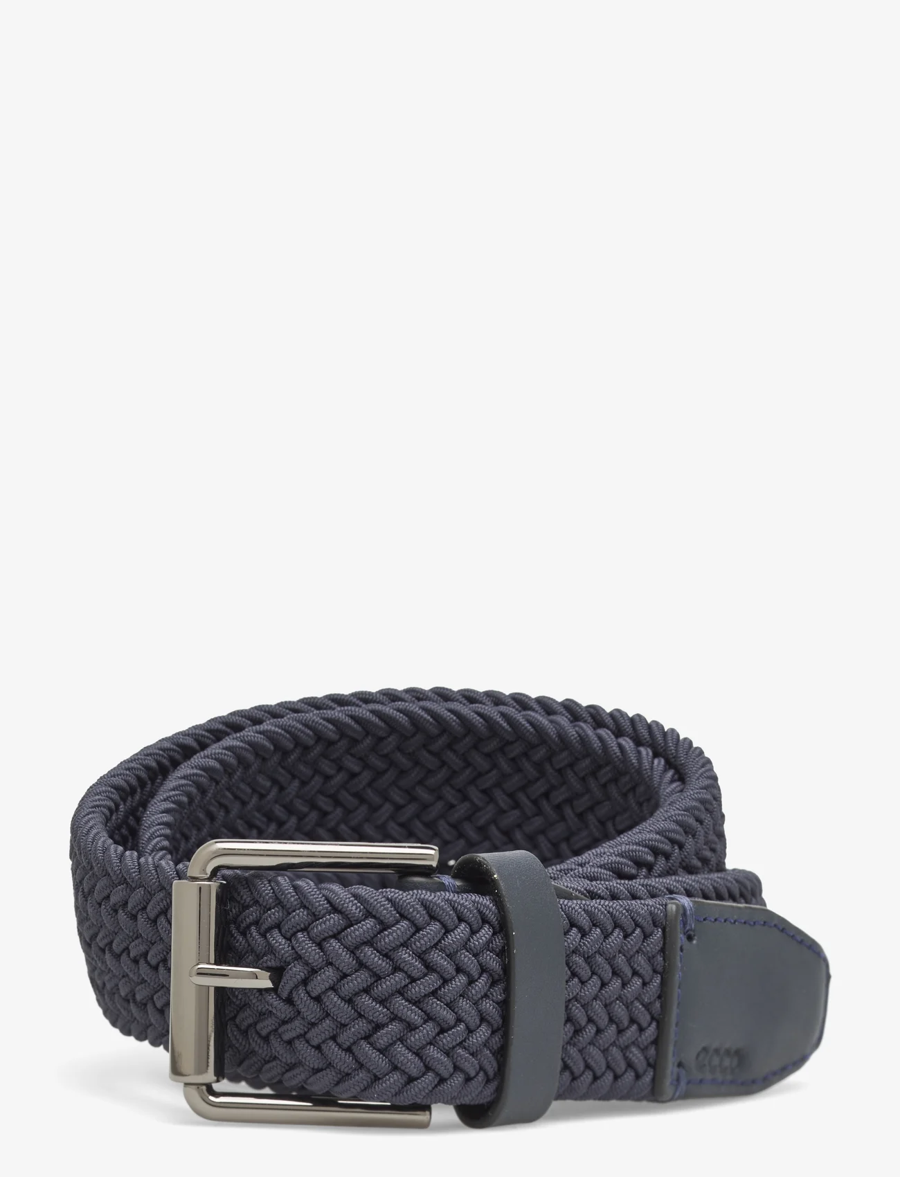ECCO - ECCO Formal Braided Belt - braided belts - blue - 0