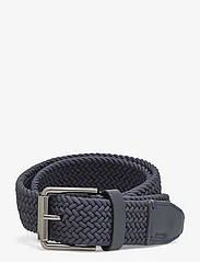 ECCO - ECCO Formal Braided Belt - flettede belter - blue - 0