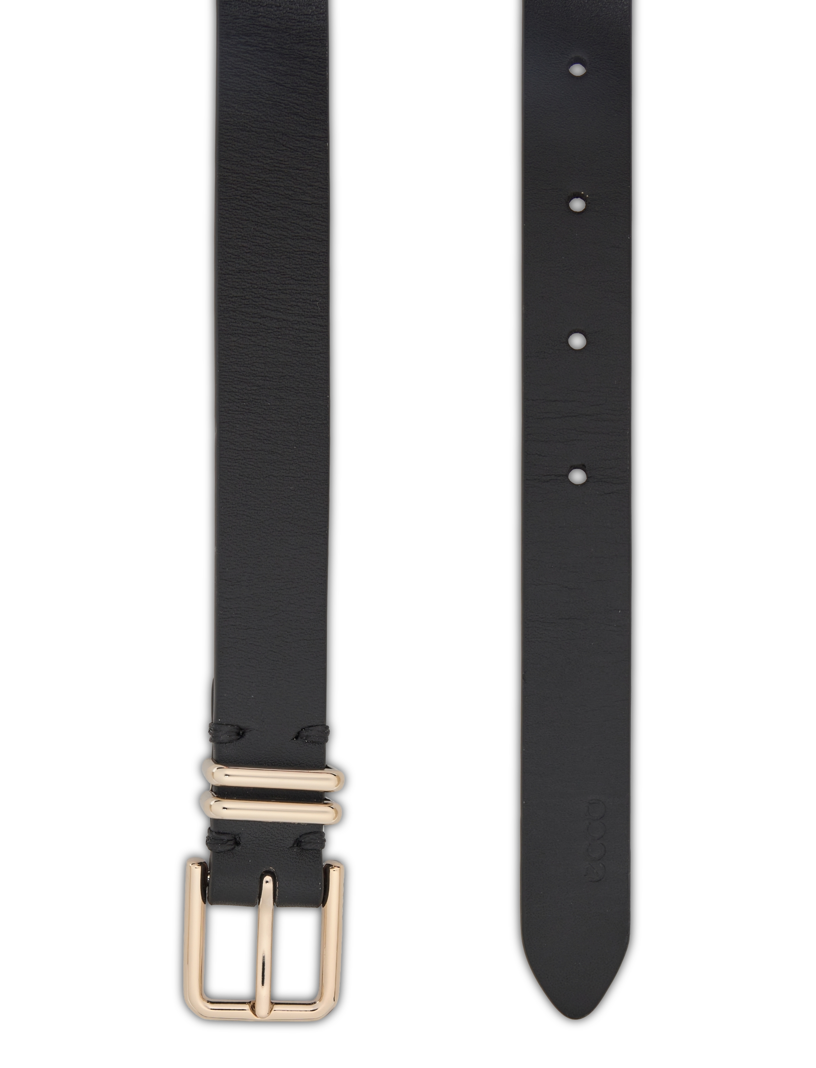ECCO - ECCO Formal Metal Keeper Belt - black - 1