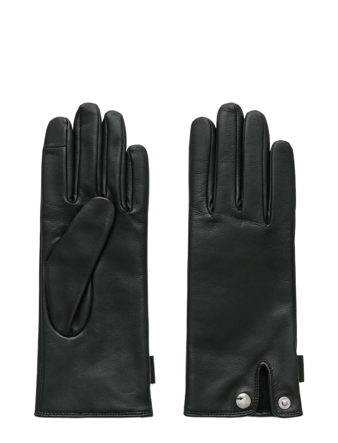 ECCO ECCO Gloves W Snap - ECCO - BLACK / black
