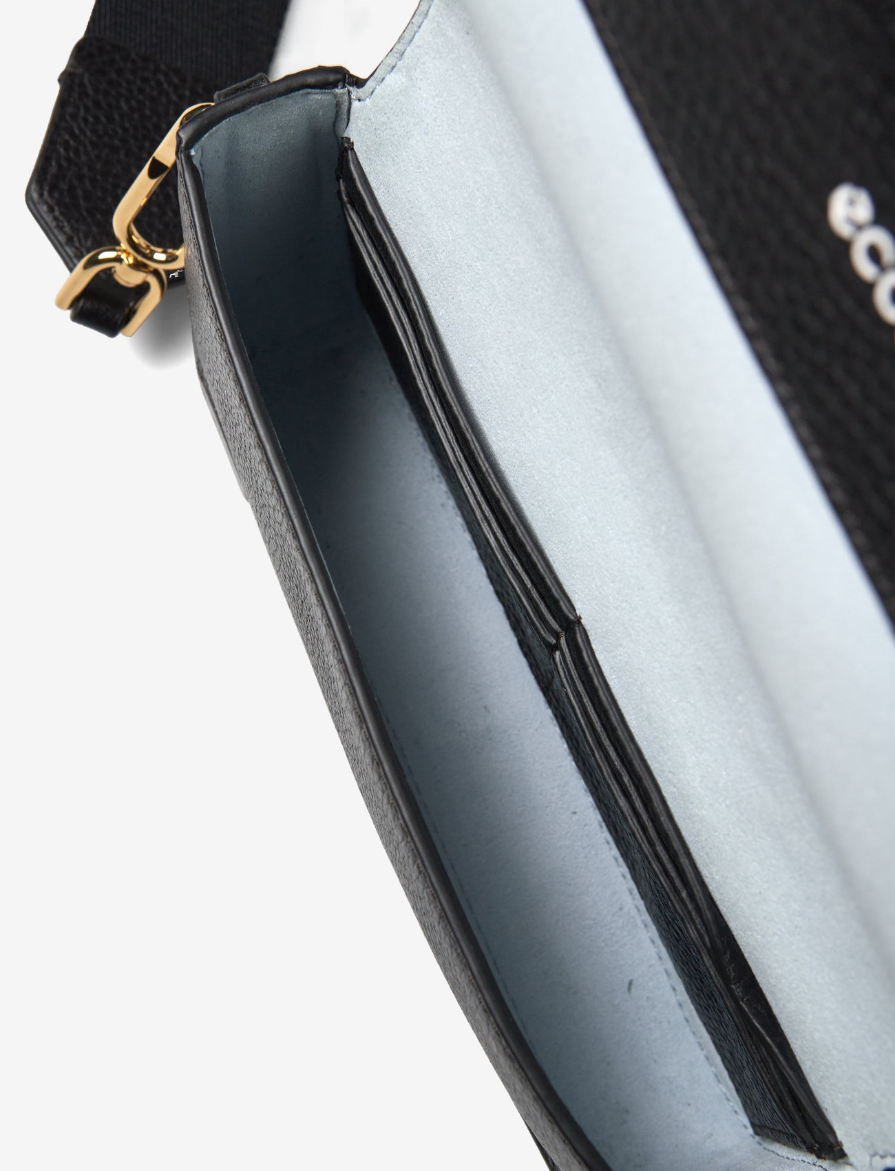 ECCO - ECCO Pinch Bag S Pebbled Leather - black - 3