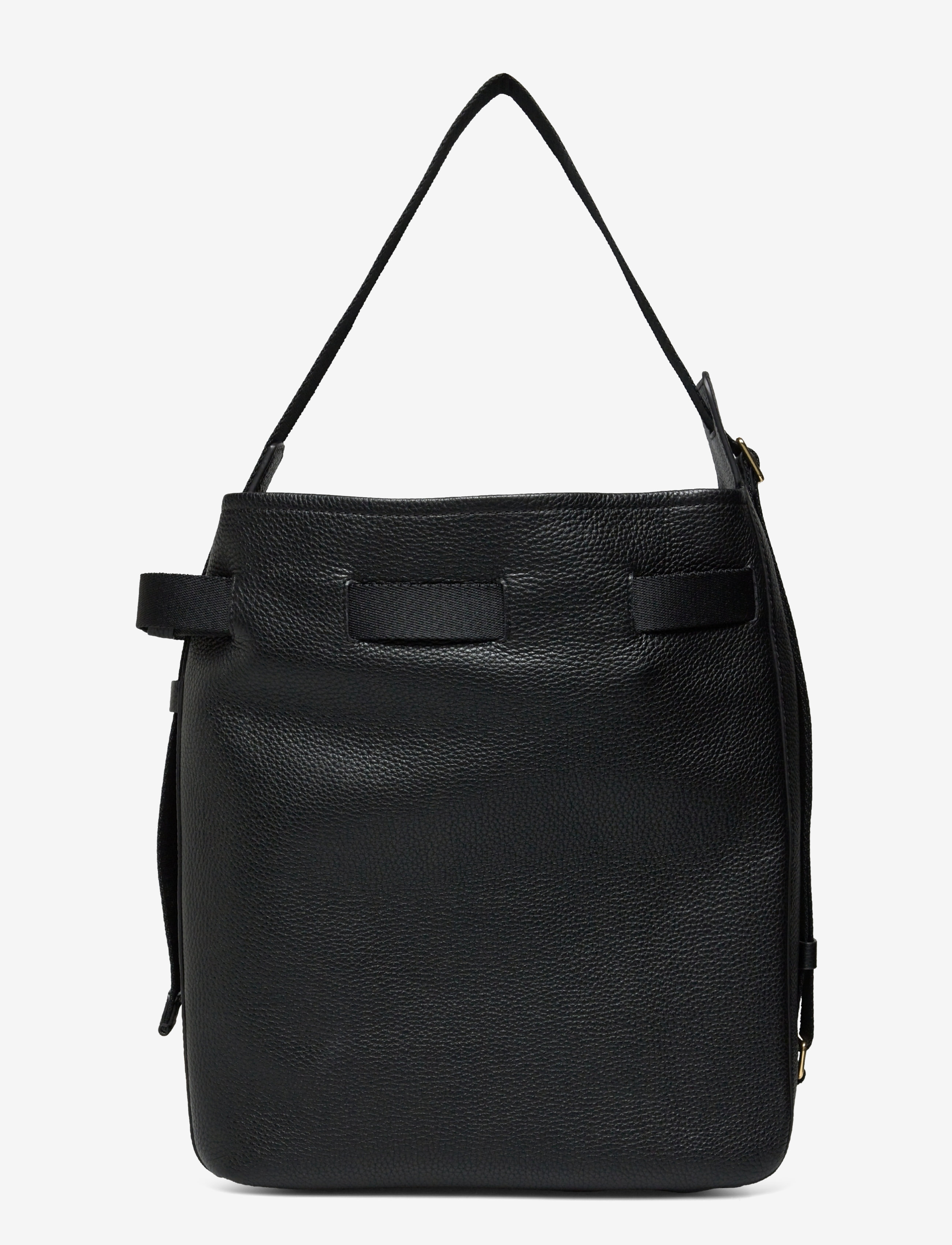 ECCO - ECCO Sail Bag M Pebbled Leather - black - 2