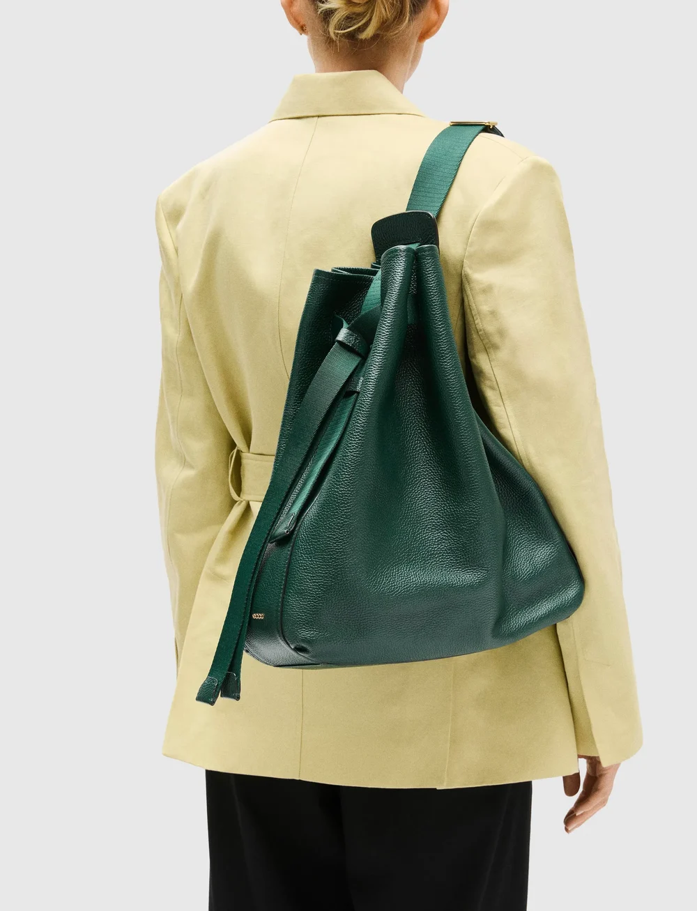 ECCO - ECCO Sail Bag - shoppingväskor - green - 0