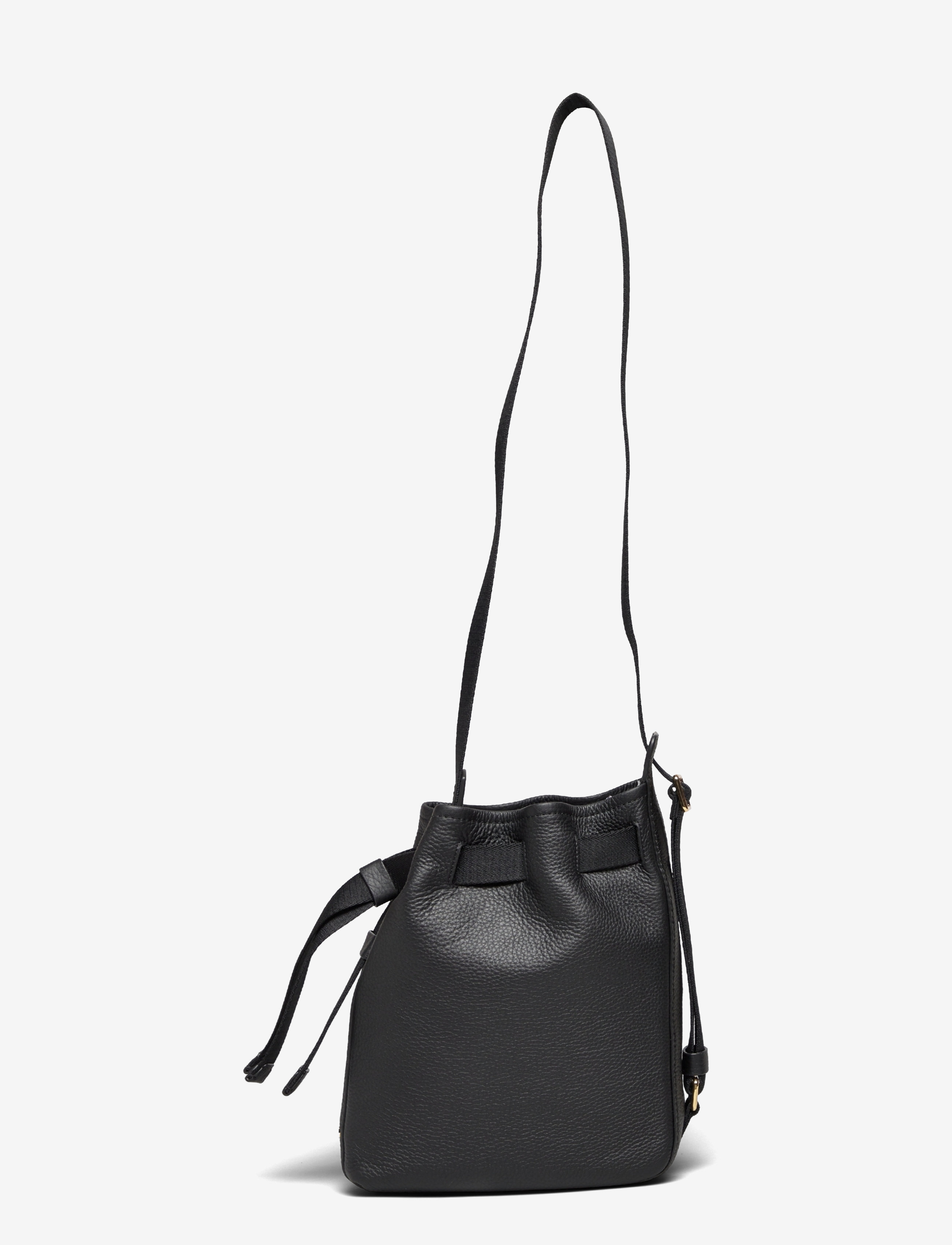 ECCO Sail Tasche S Pebbled Leder Schwarz - One Size - Damen