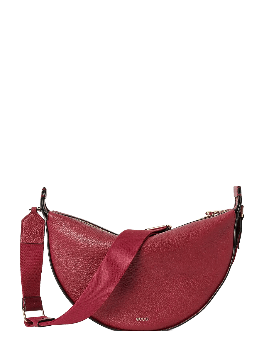 ECCO - FORTUNE BAG M PEBBLED LEATHER - modes tendences - red - 1