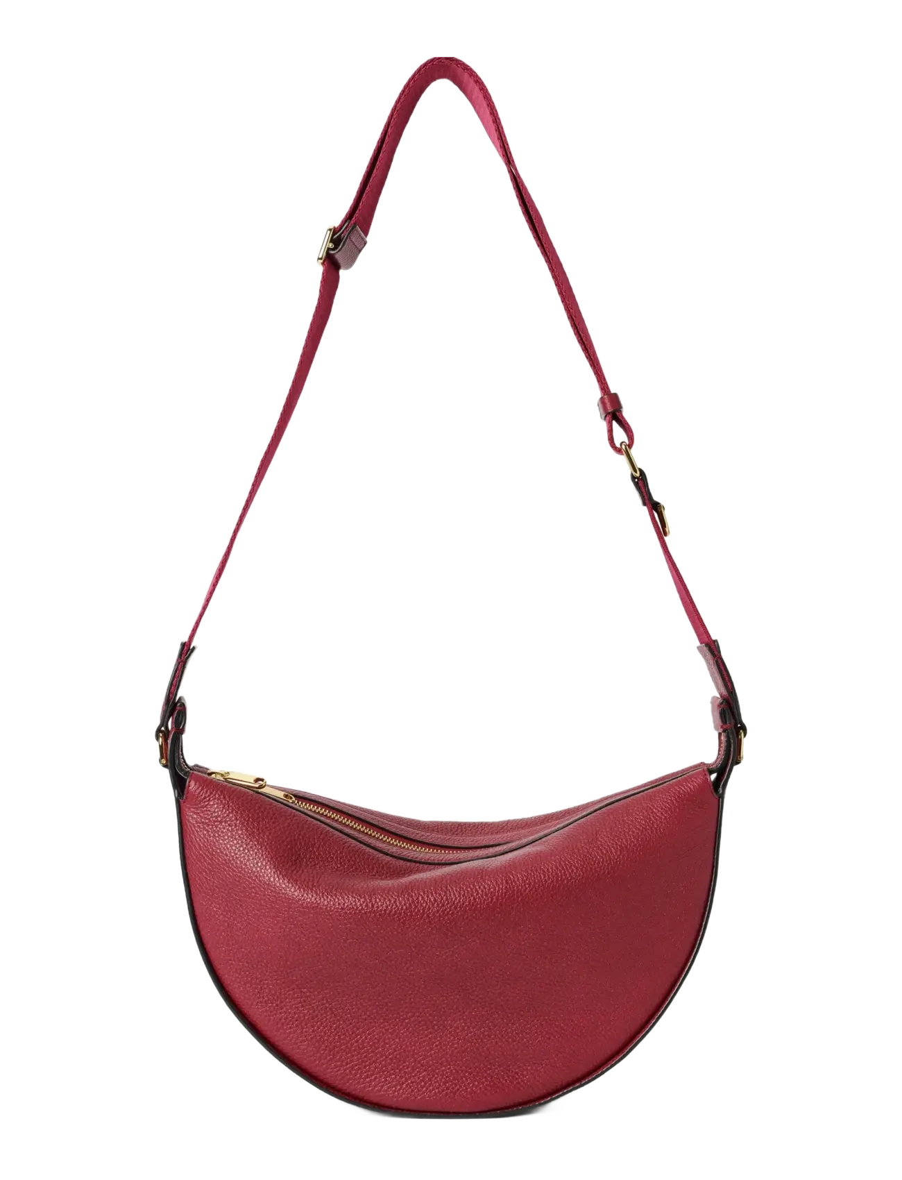 ECCO - FORTUNE BAG M PEBBLED LEATHER - crossbody kotid - red - 2