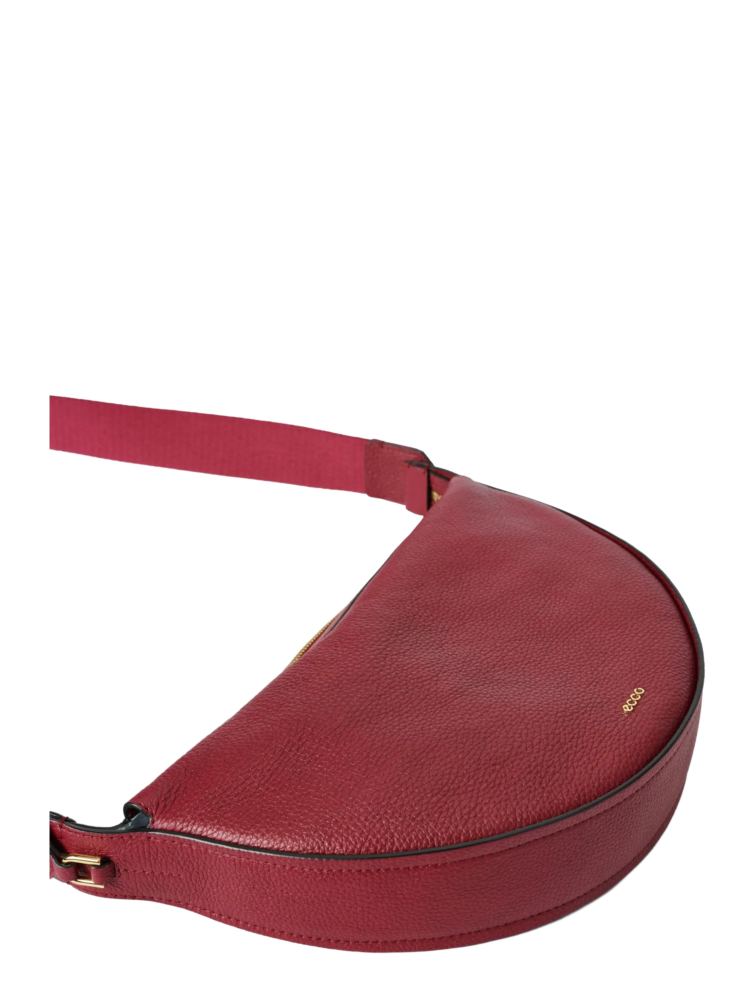 ECCO - FORTUNE BAG M PEBBLED LEATHER - crossbody kotid - red - 4