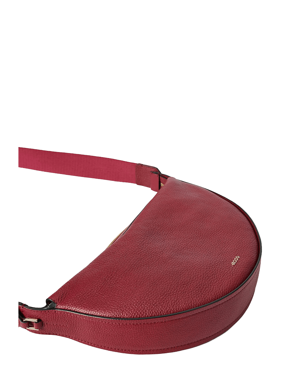 ECCO - FORTUNE BAG M PEBBLED LEATHER - modes tendences - red - 4