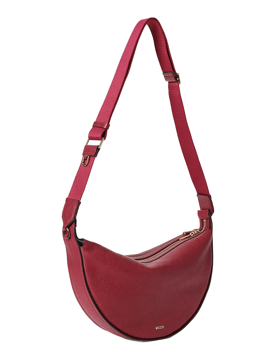 ECCO - FORTUNE BAG M PEBBLED LEATHER - modes tendences - red - 5