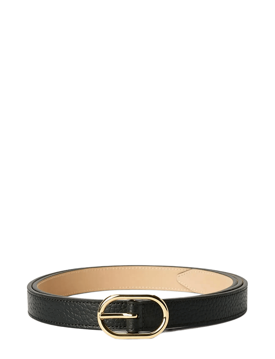 ECCO - ECCO Belts Pebble Leather - nahkrihmad - black - 1