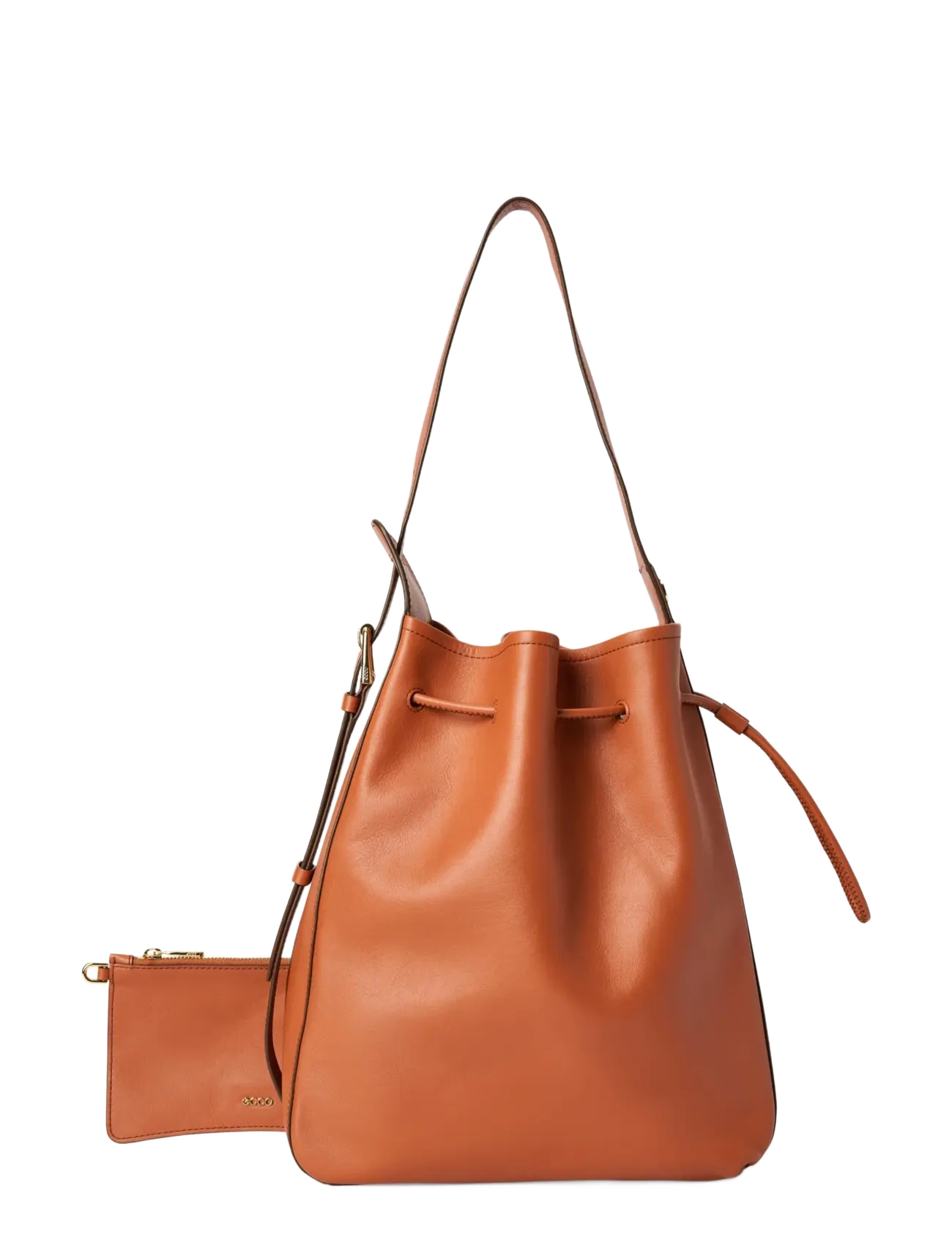 ECCO Sail Bag M E Wave, One Size, Bags, Braun - Bucket Bag, Frauen