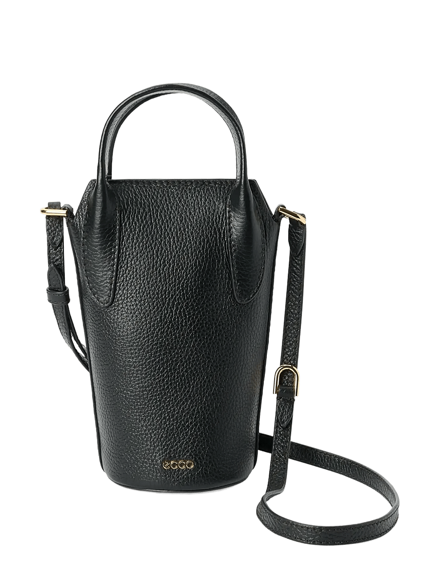 ECCO - ECCO Pot Bag Leather - modetrender - black - 0