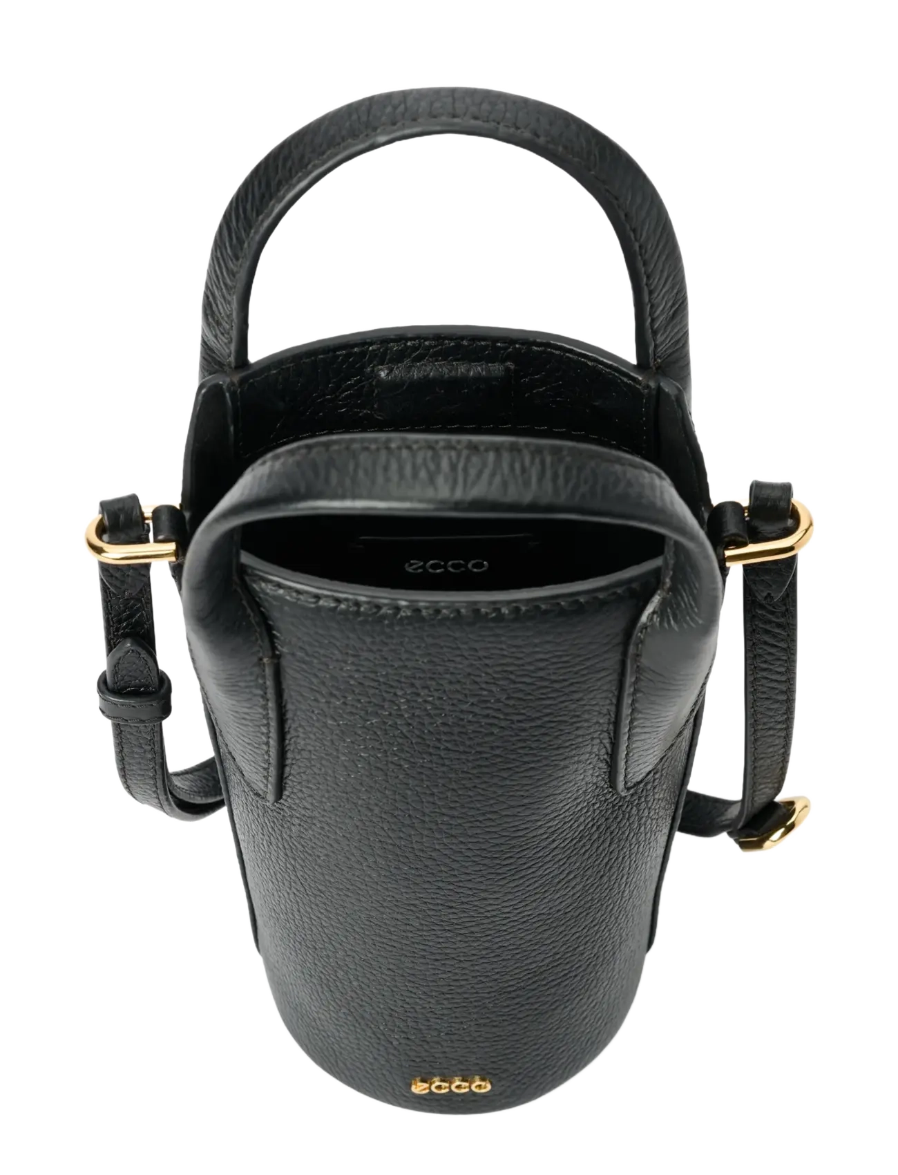 ECCO - ECCO Pot Bag Leather - modetrender - black - 1