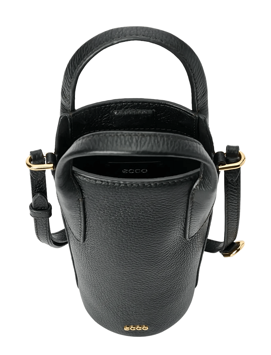 ECCO - ECCO Pot Bag Leather - modetrender - black - 1