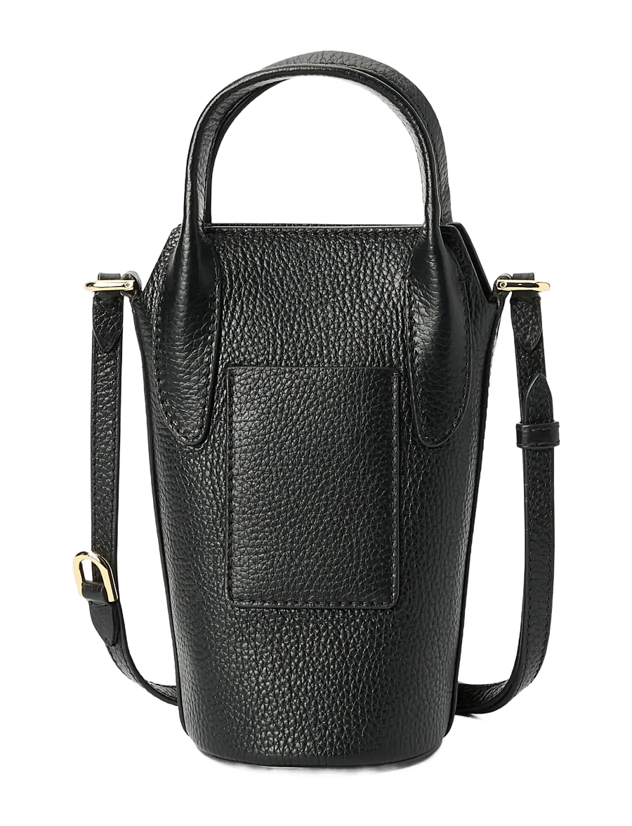 ECCO - ECCO Pot Bag Leather - modetrender - black - 2