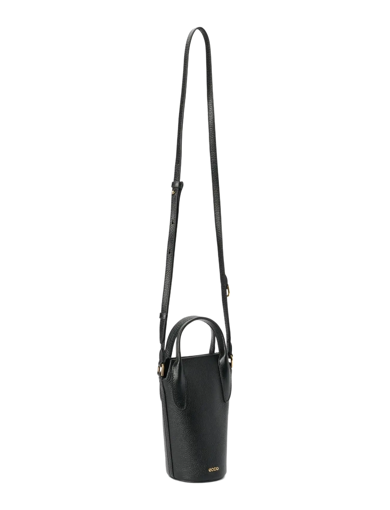 ECCO - ECCO Pot Bag Leather - modetrender - black - 4