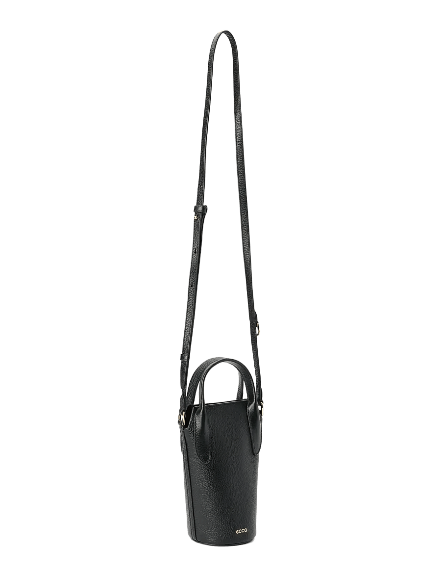 ECCO - ECCO Pot Bag Leather - modetrender - black - 4