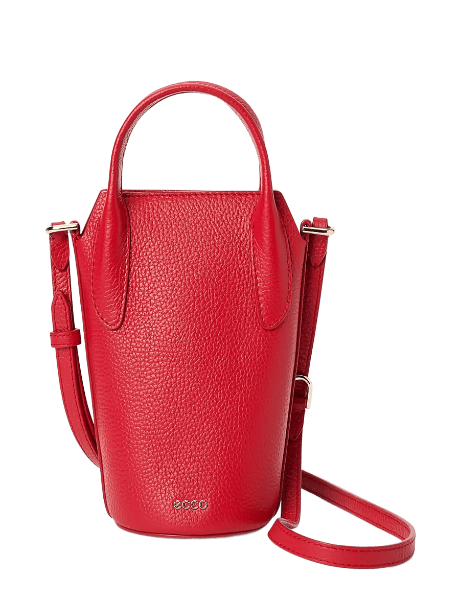 ECCO - ECCO Pot Bag Leather - red - 0