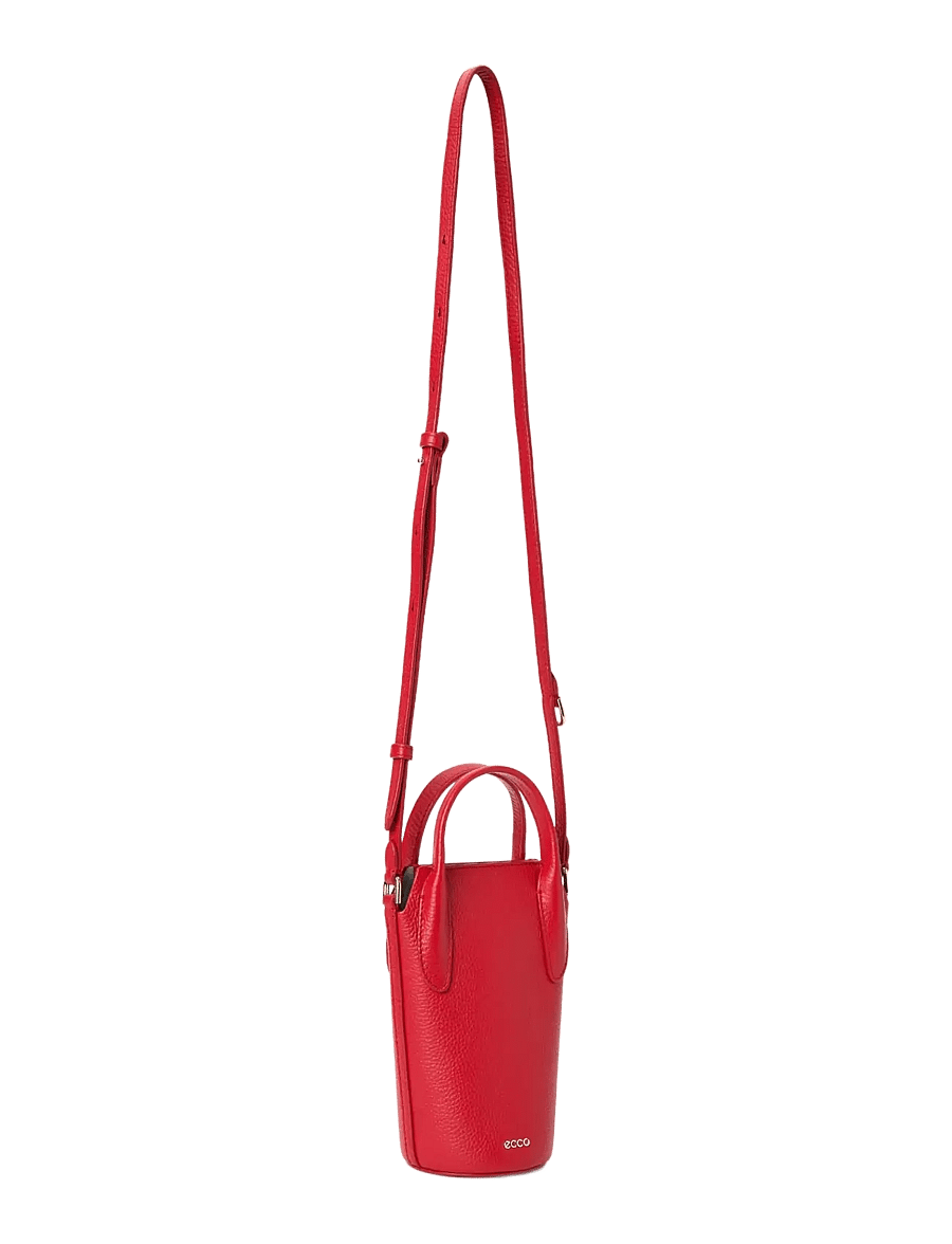 ECCO - ECCO Pot Bag Leather - red - 2