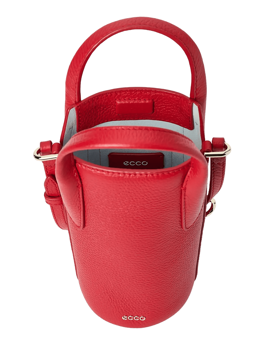 ECCO - ECCO Pot Bag Leather - red - 4