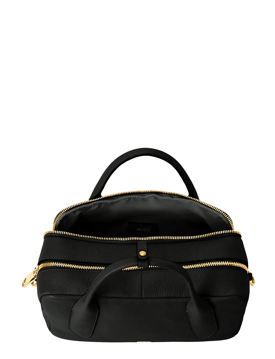 ECCO - ECCO Bowling Bag M Pebble Leather - black - 3