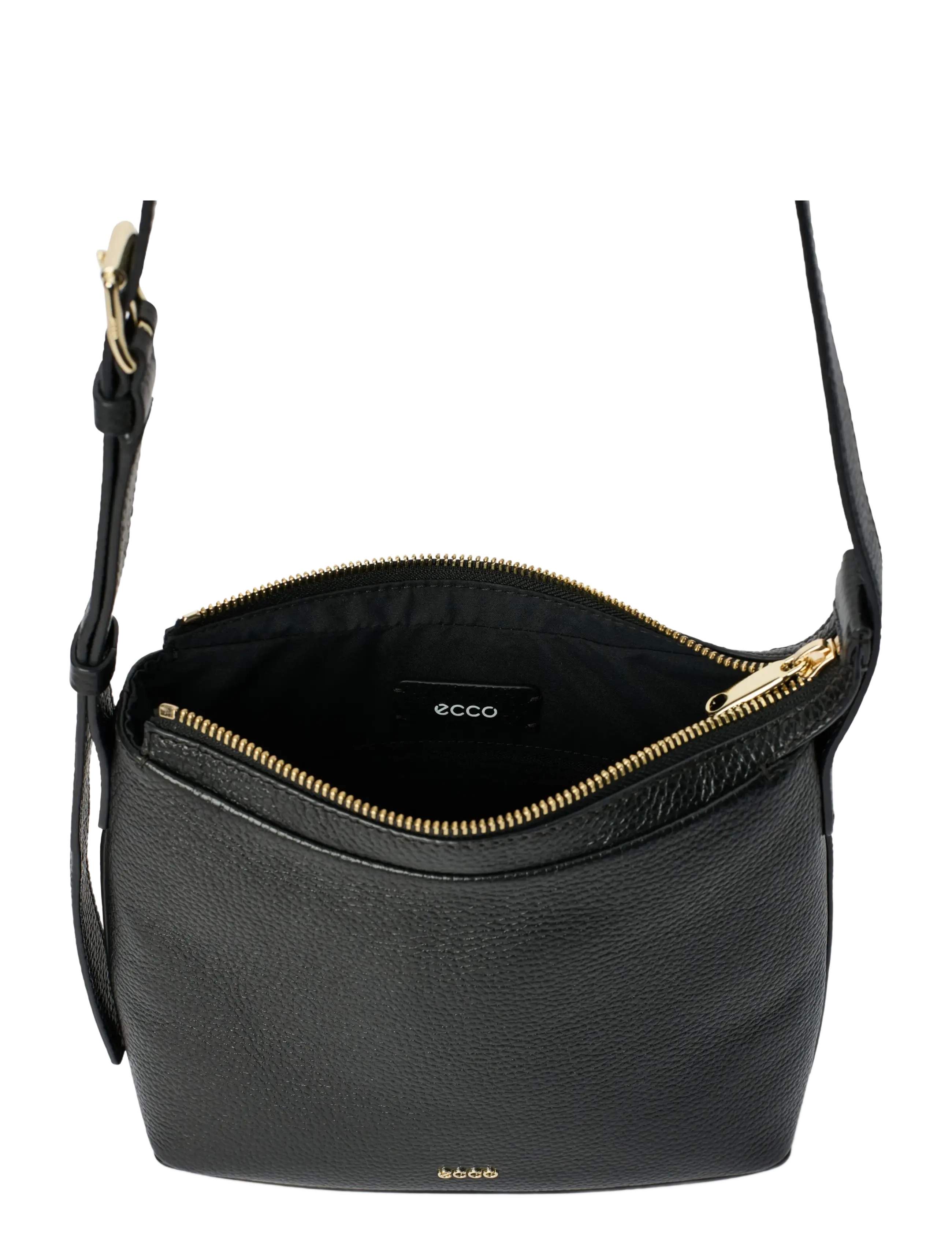 ECCO - ECCO Cove Leather Crossbody - black - 2