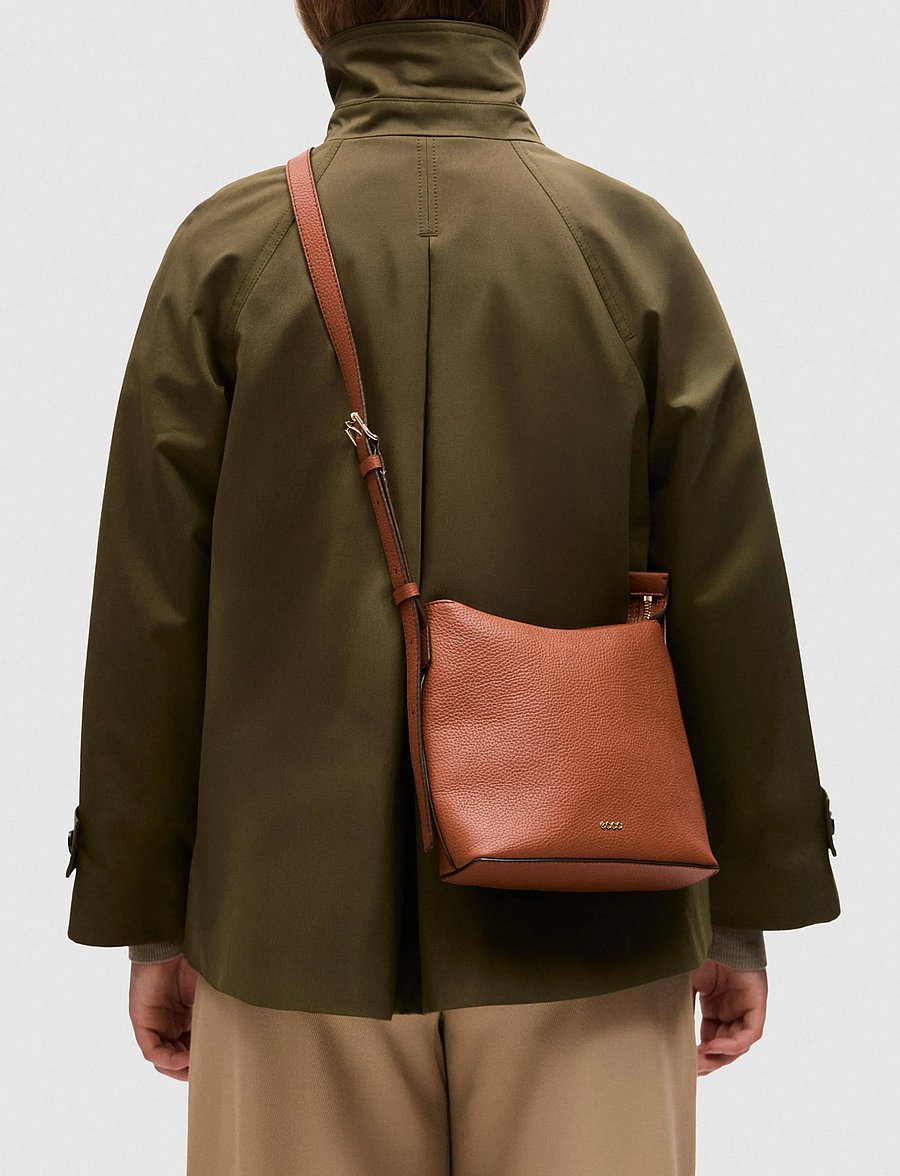 ECCO - ECCO Cove Leather Crossbody - brown - 0