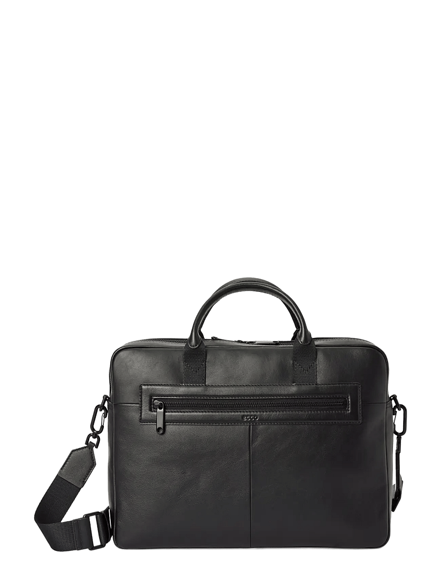 ECCO - ECCO Mode Laptop Bag Leather - black - 1