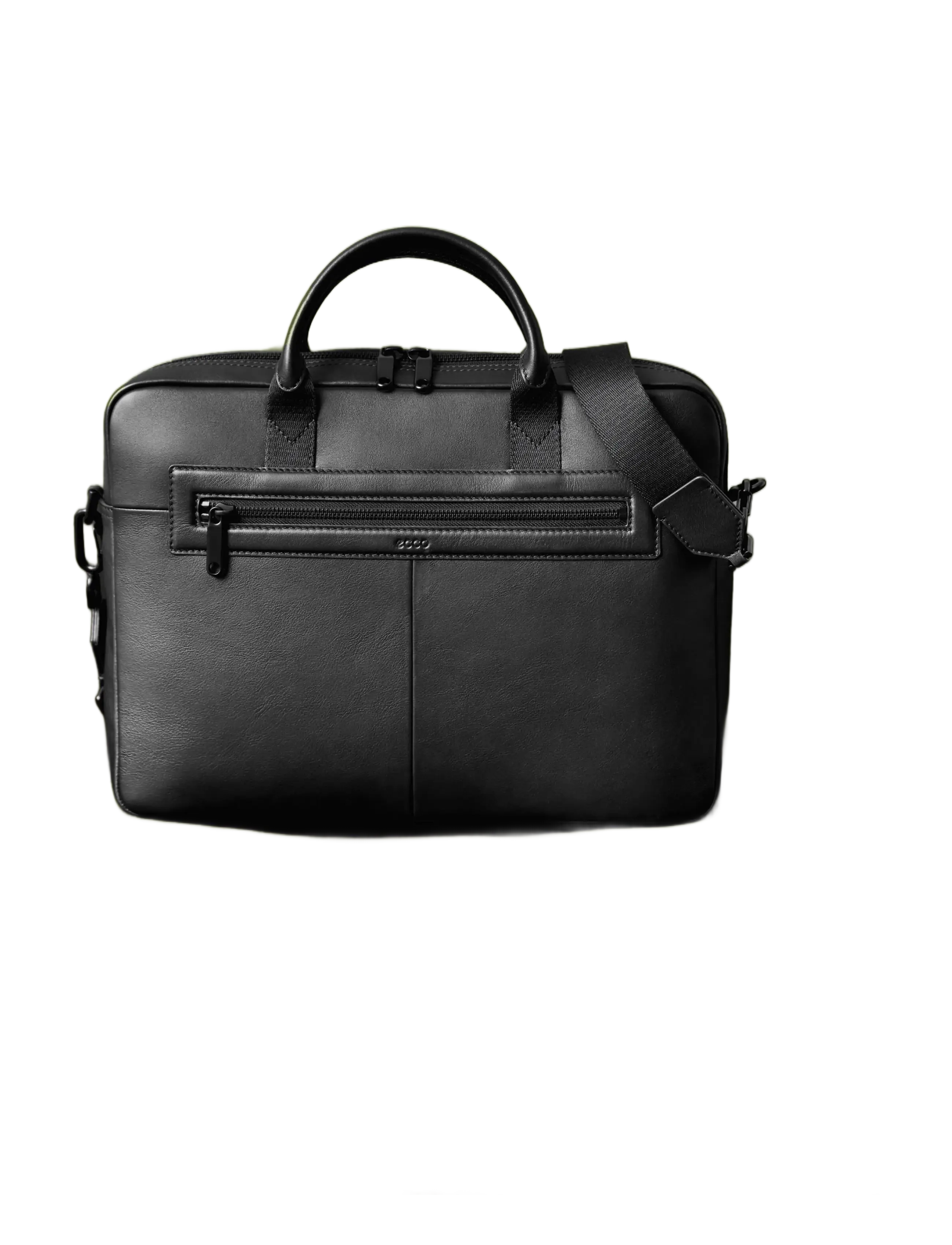 ECCO - ECCO Mode Laptop Bag Leather - black - 5