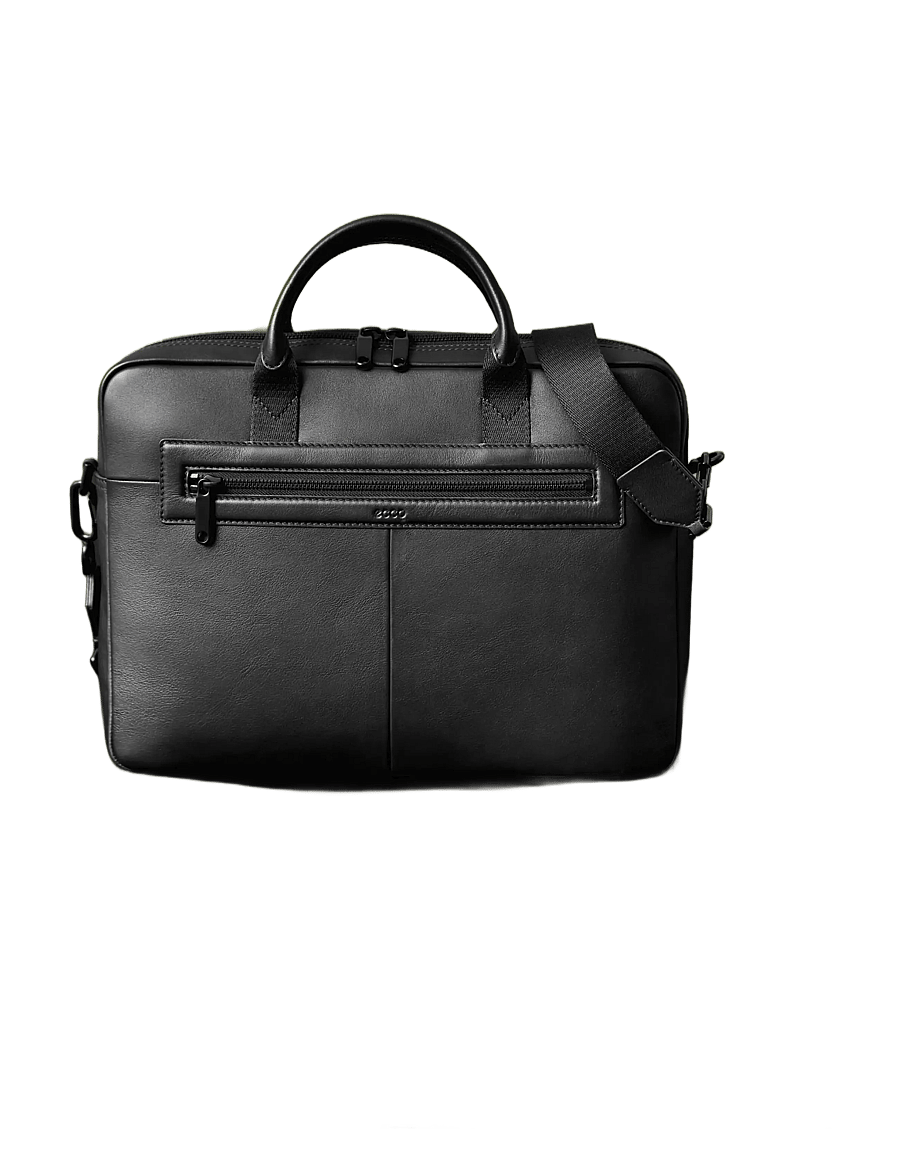 ECCO - ECCO Mode Laptop Bag Leather - black - 5
