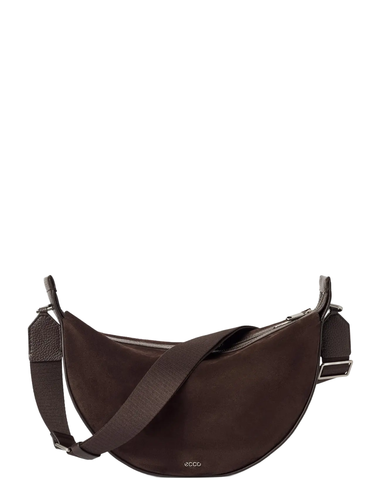 ECCO ECCO Fortune Bag M Suede - Modetrends - BROWN / brown