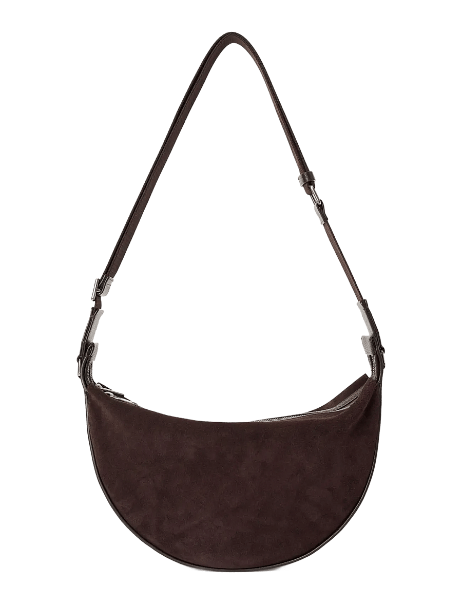 ECCO - ECCO Fortune Bag M Suede - brown - 3