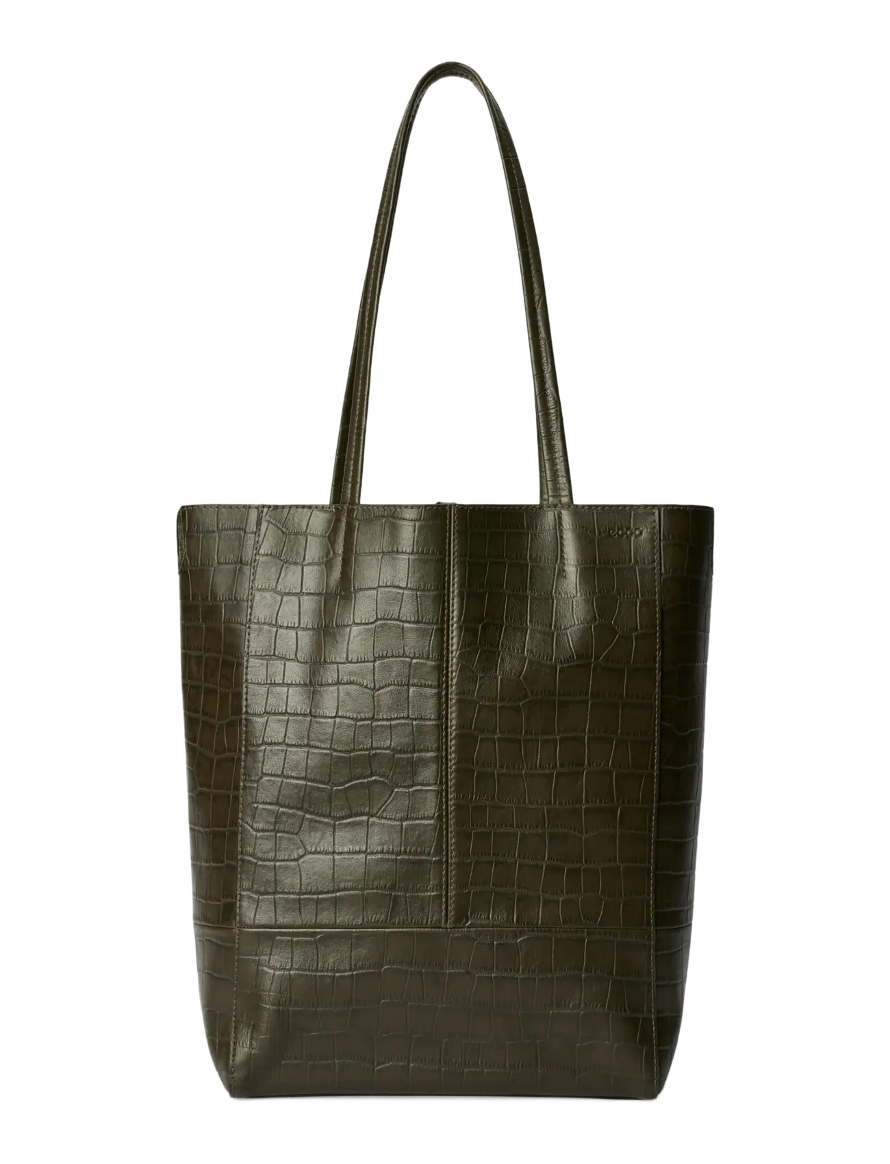 ECCO ECCO Aven Tote Croc Leather - Taschen - GREEN / green