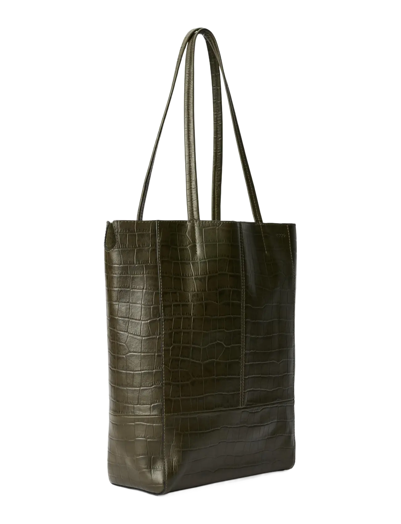 ECCO - ECCO Aven Tote Croc Leather - green - 1