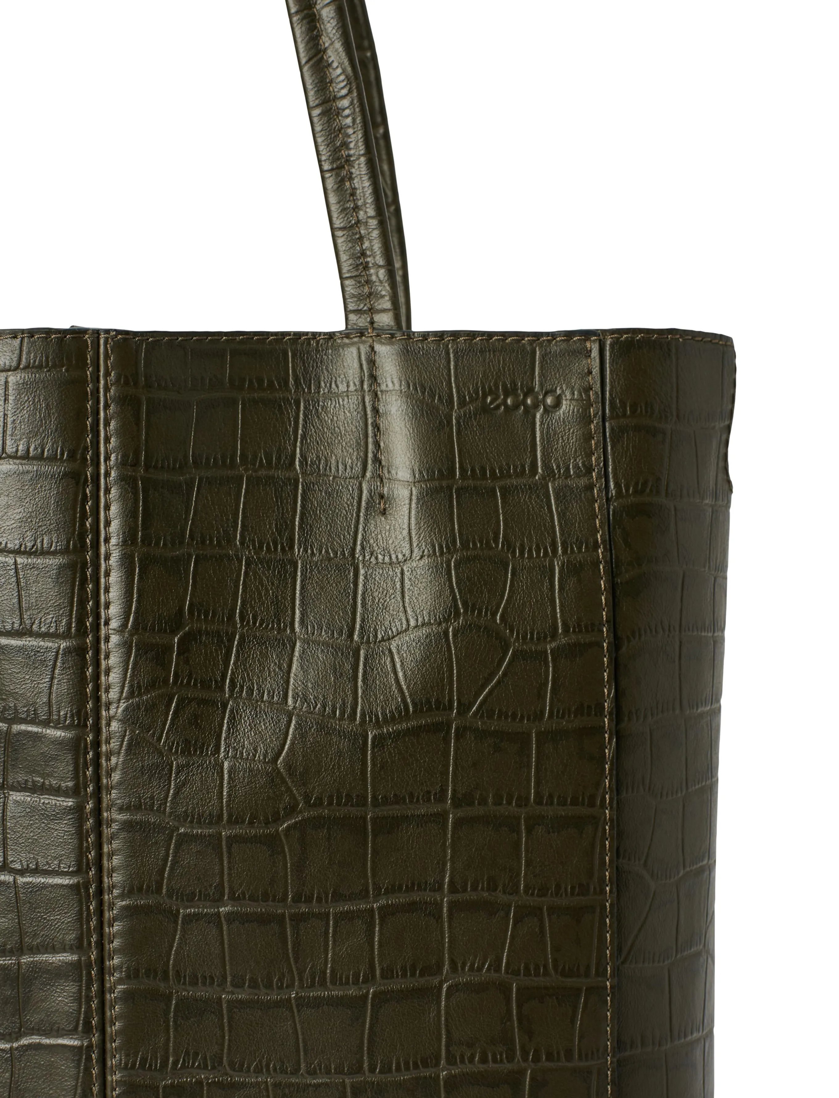 ECCO - ECCO Aven Tote Croc Leather - green - 3