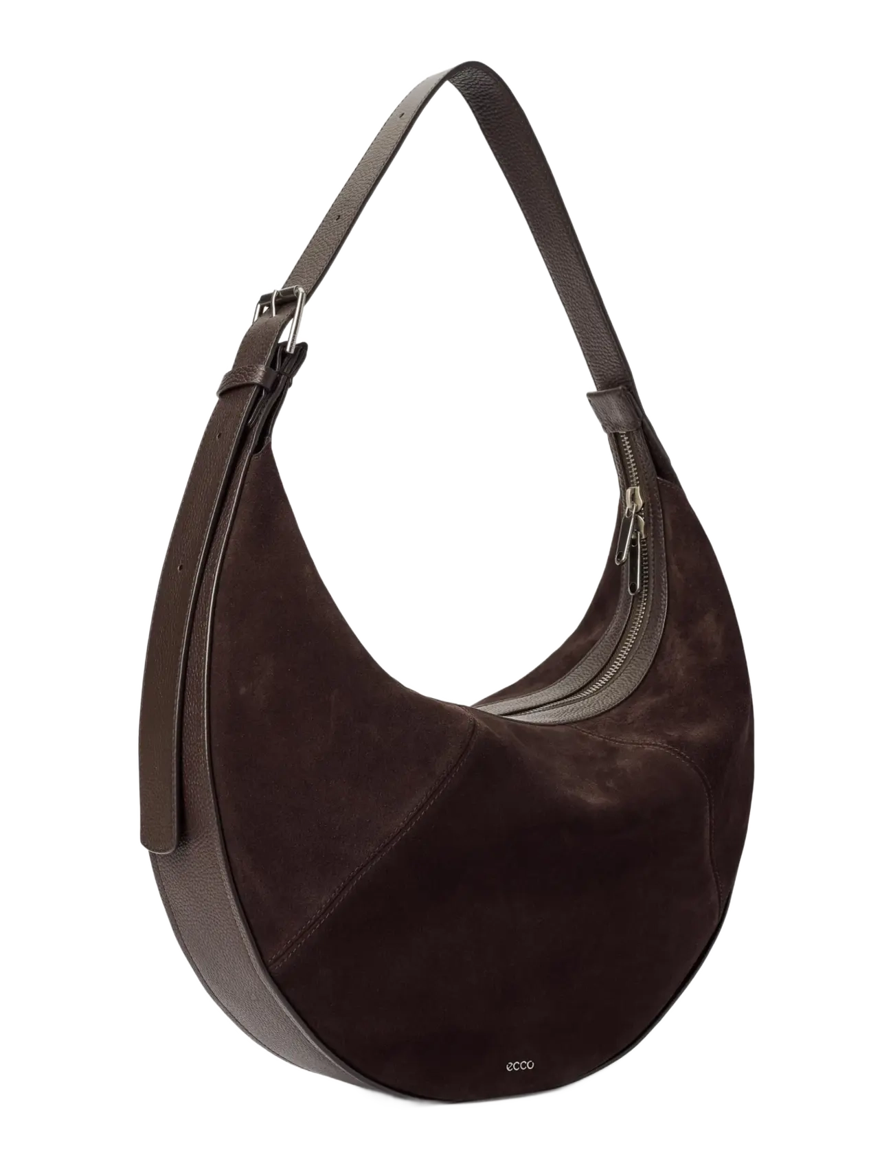 ECCO - ECCO Fortune Bag L Suede - brown - 2