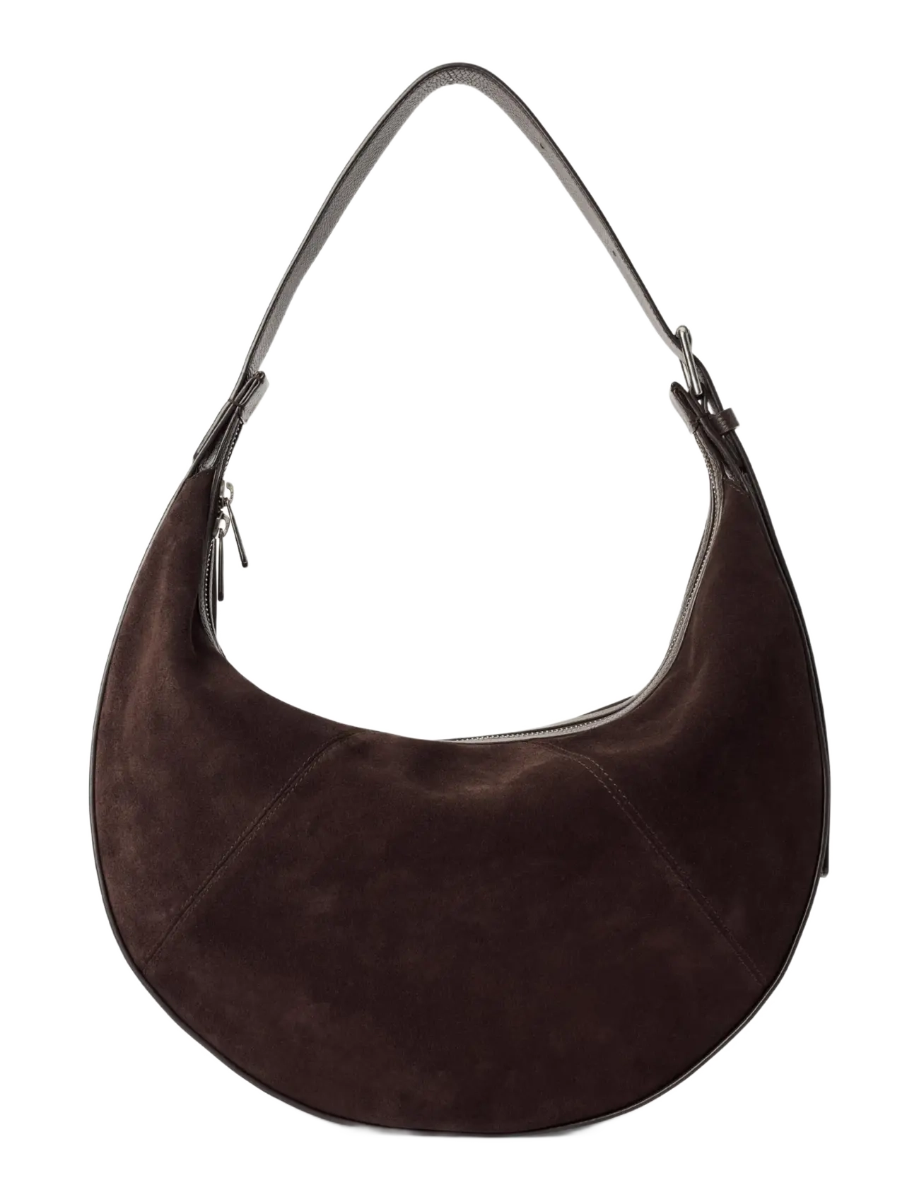 ECCO - ECCO Fortune Bag L Suede - brown - 3