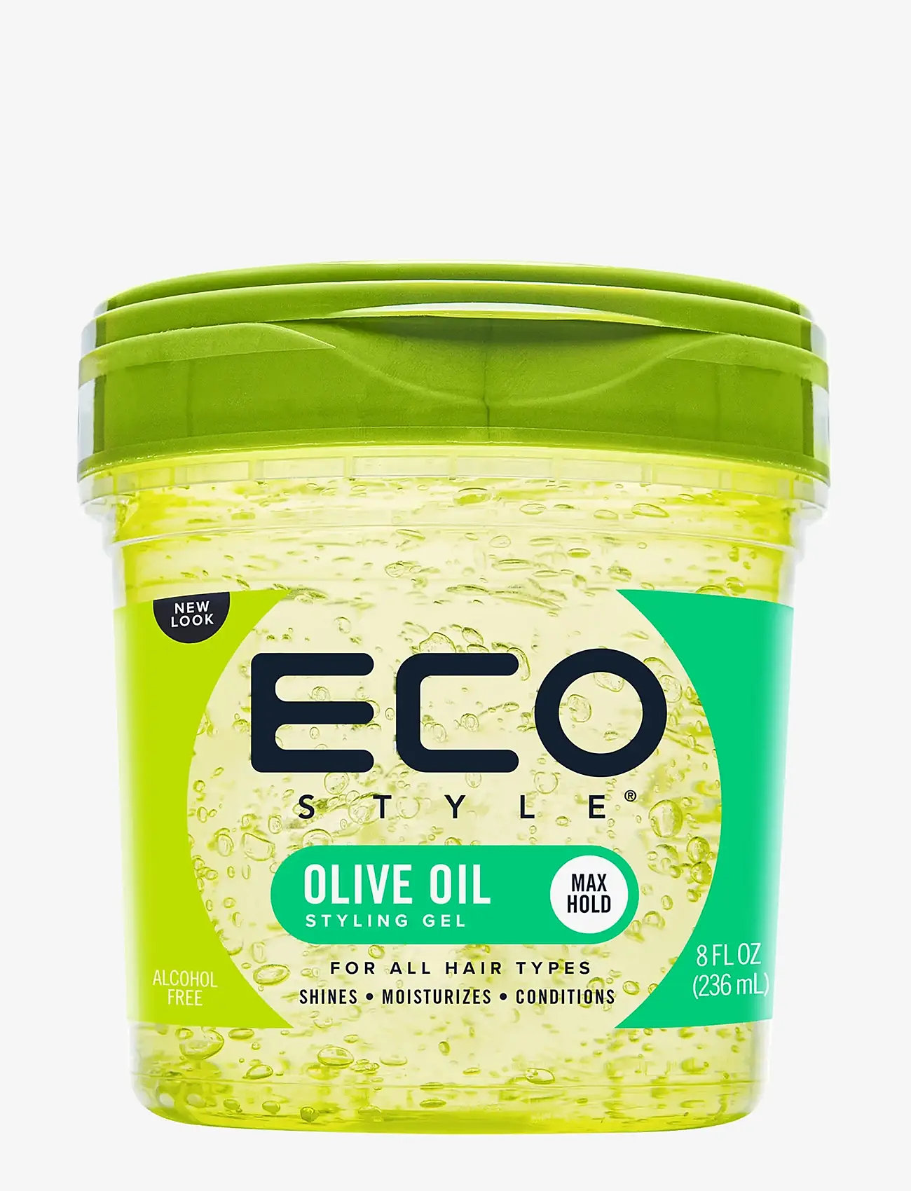 Eco Style - Olive Oil Styling Gel - voks & gels - olive oil - 0