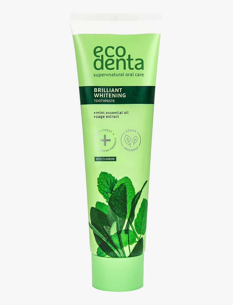 Ecodenta - Ecodenta Brilliant Whitening Toothpaste with Fluoride, 100 ml - hambapastad - clear - 0