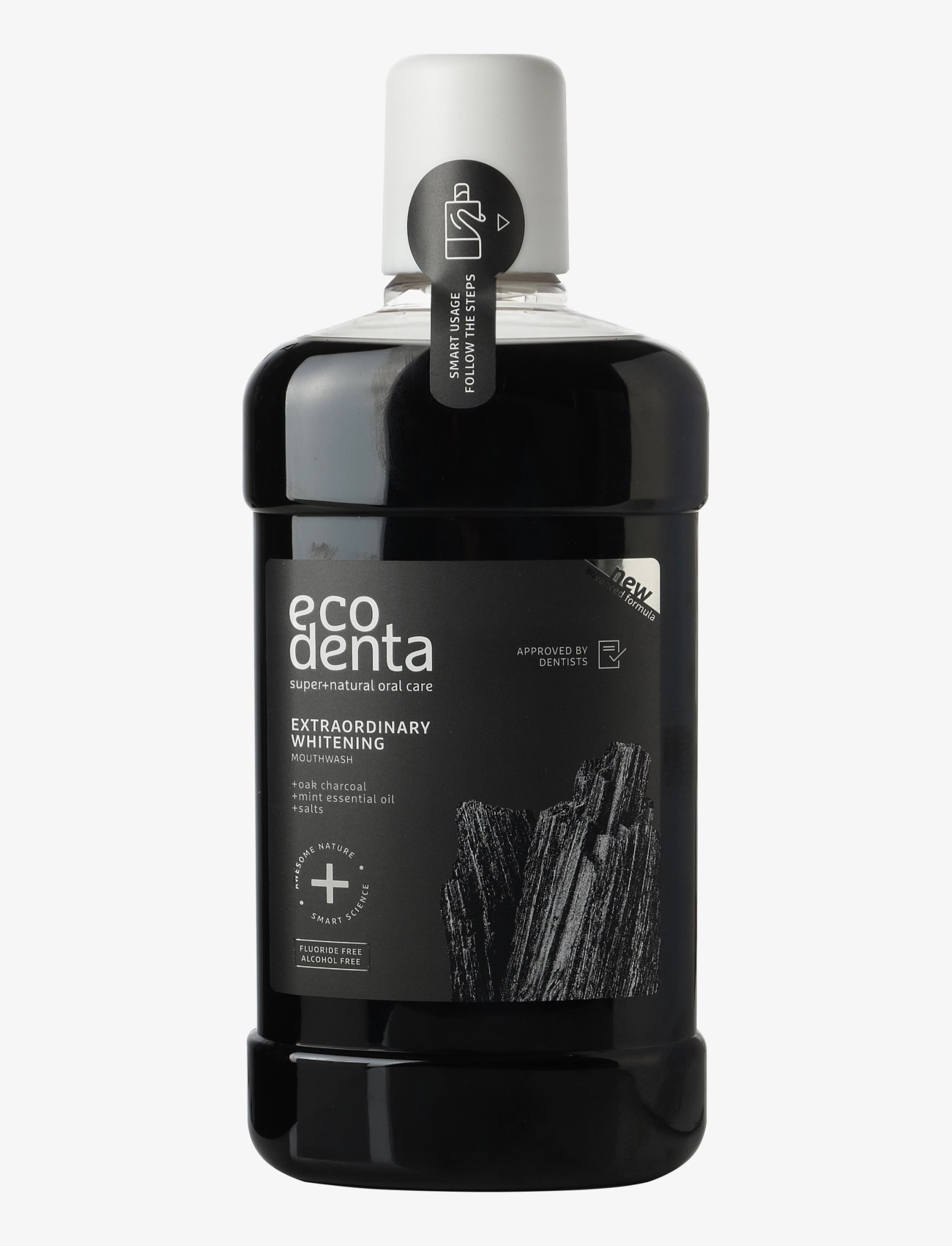 Ecodenta Ecodenta Extraordinary Whitening Charcoal Mouthwash - Hudpleje - CLEAR / undefined
