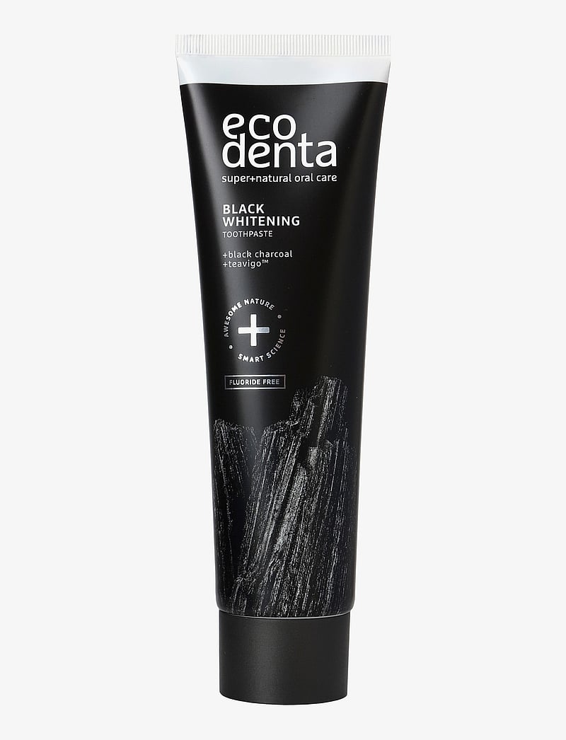 Ecodenta - Ecodenta Black Whitening Charcoal Double Pack 2x100ml - Limited edition - hammaste valgendamine - clear - 0