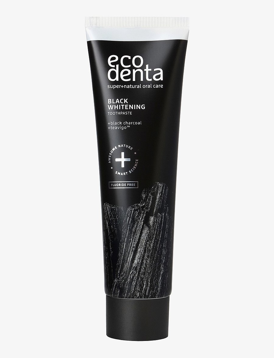 Ecodenta - Ecodenta Black Whitening Charcoal Double Pack, Limited edition - hammaste valgendamine - clear - 0