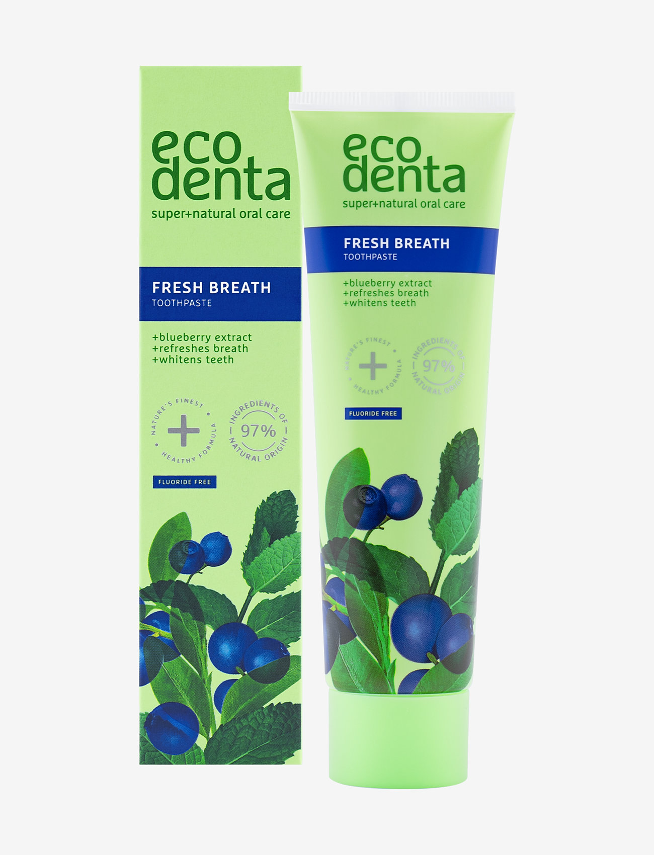 Ecodenta - Ecodenta Fresh Breath Blueberry Toothpaste - hambapastad - . - 1