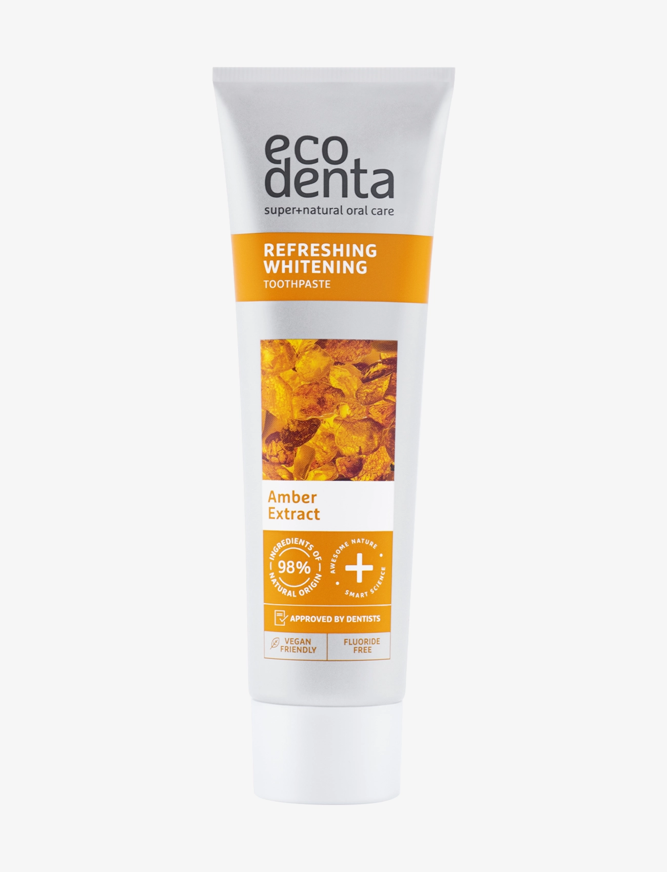 Ecodenta Amber Whitening Toothpaste, Tandpasta, Nude, Str: 100 ml