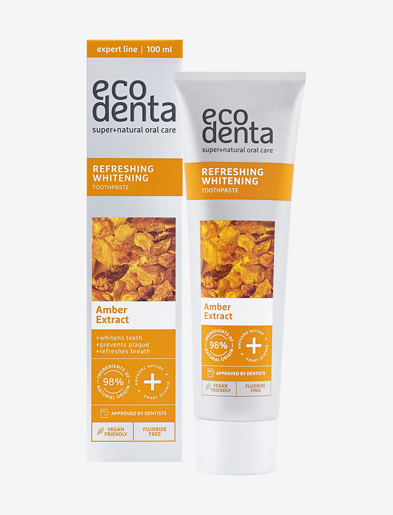 Ecodenta - Ecodenta Amber Whitening Toothpaste - tannkrem - . - 1