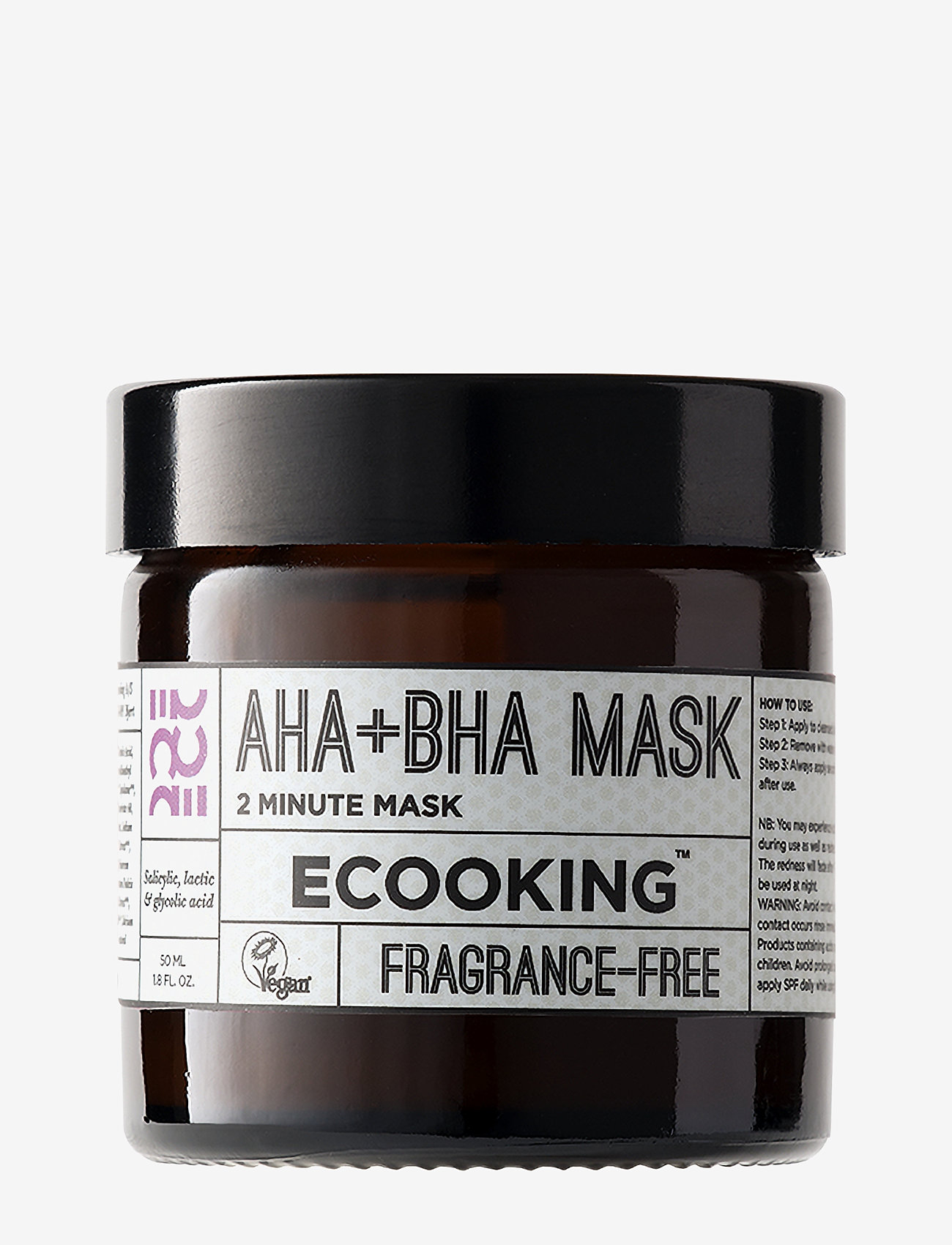 ECOOKING - AHA+BHA Mask - peeling masker - no colour - 0
