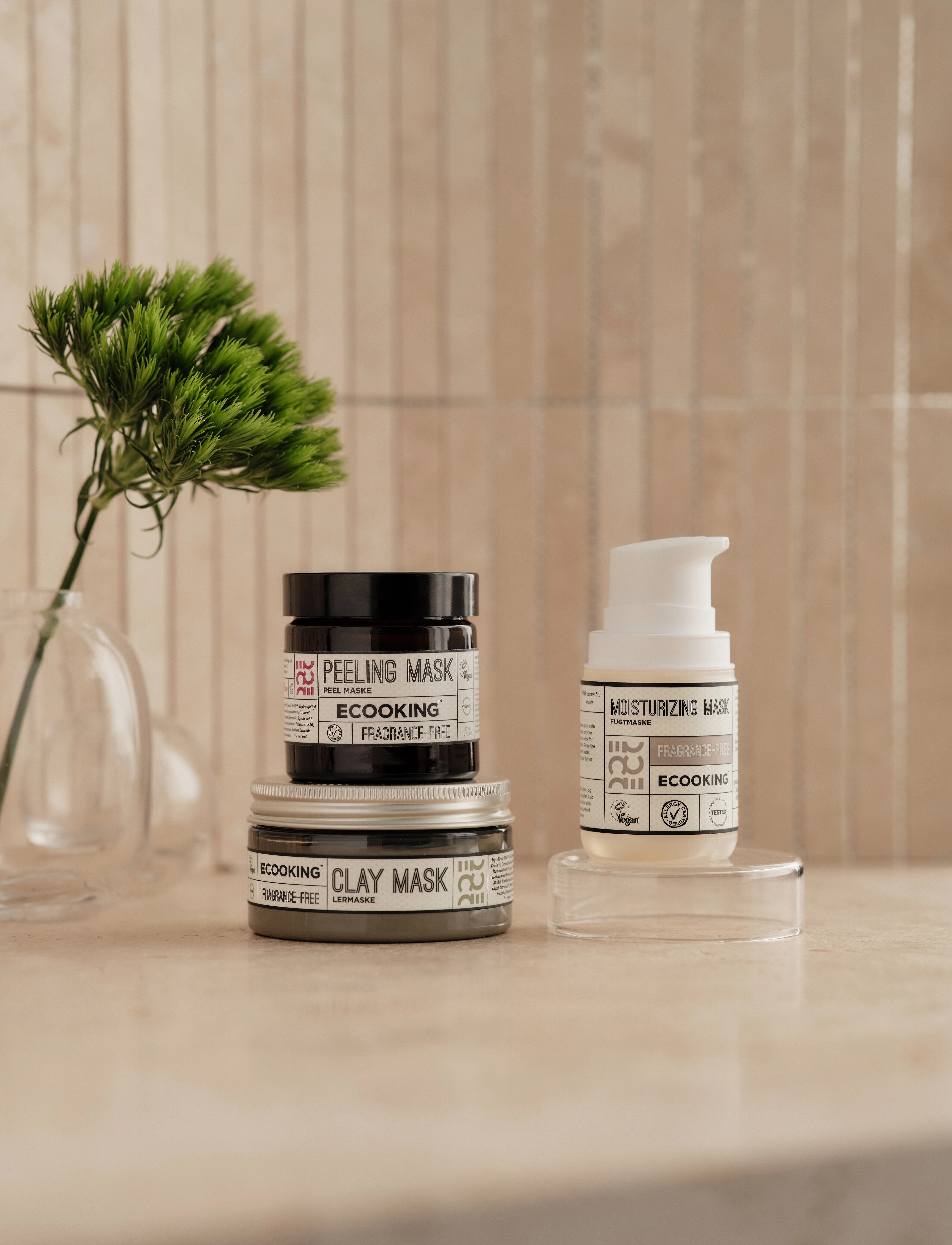 ECOOKING Clay Mask, 100 ml, Nude, Ansigtsmasker > Lermaske, Dame