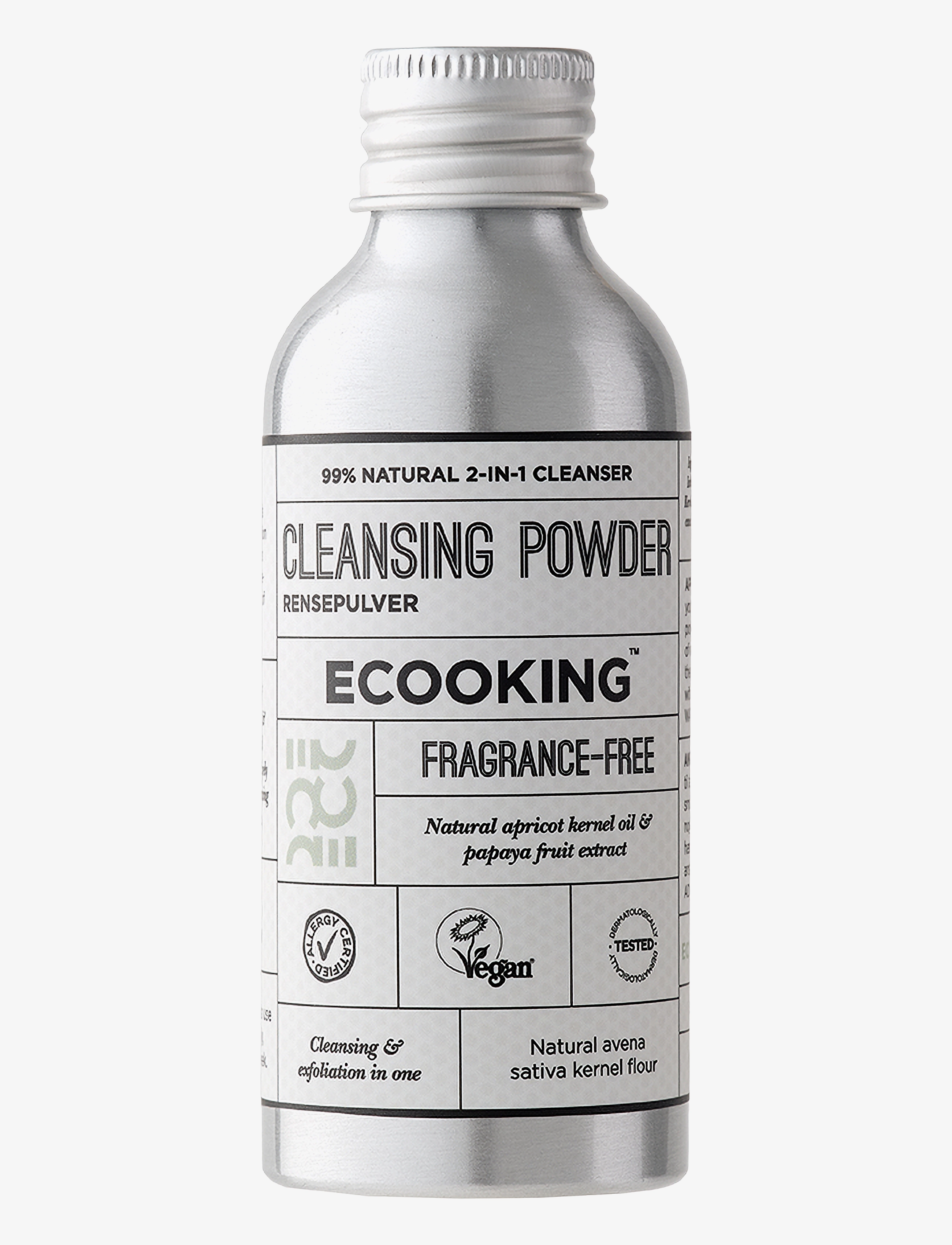 ECOOKING Cleansing Powder, 45 G, Nude, Rensemidler > Mælkerens, Dame